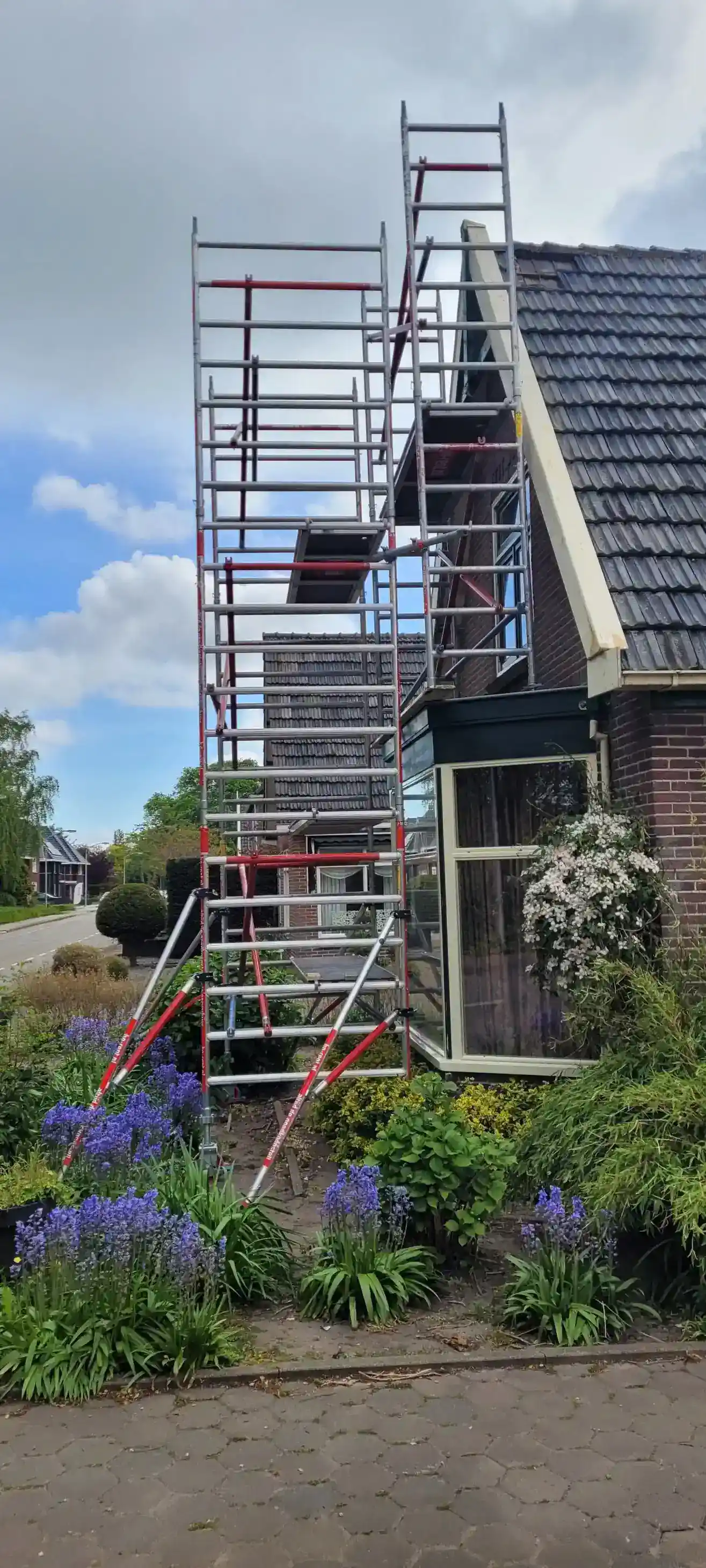 verven van houten balken buiten schilder kosten houtwerk schilderen kozijnen schilderen Flevoland